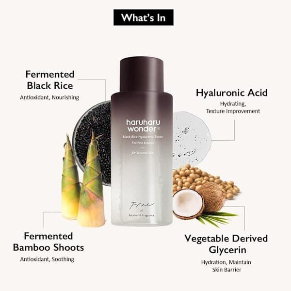 [Haruharu] WONDER Black Rice Hyaluronic Toner 150ml UK