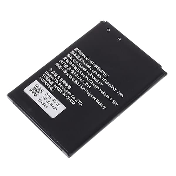 Genopladeligt Li-ion batteri til Huawei Router E5573 3.80V 1500mAh (Kode: HB434666RBC)