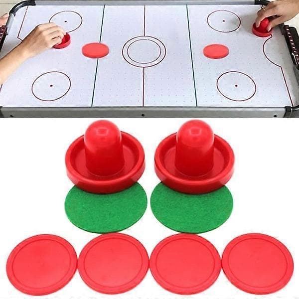 Airhockey Sæt Hjemmebord Spil Erstatningstilbehør 4-Skydere