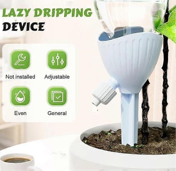 Plantevanningssystem for potteplanter, selvvannende pigger for automatisk plantesystem