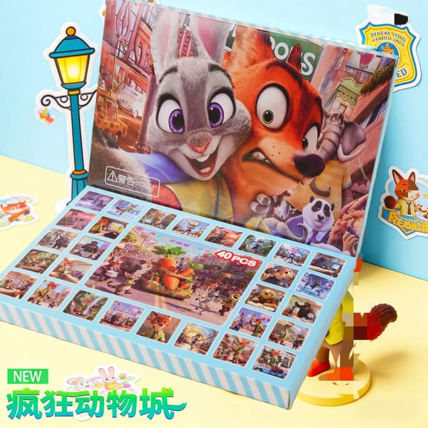 Zootopia Mystery Lucky Draw Box - 6 st Mystery 2 6 pc Mystery 2