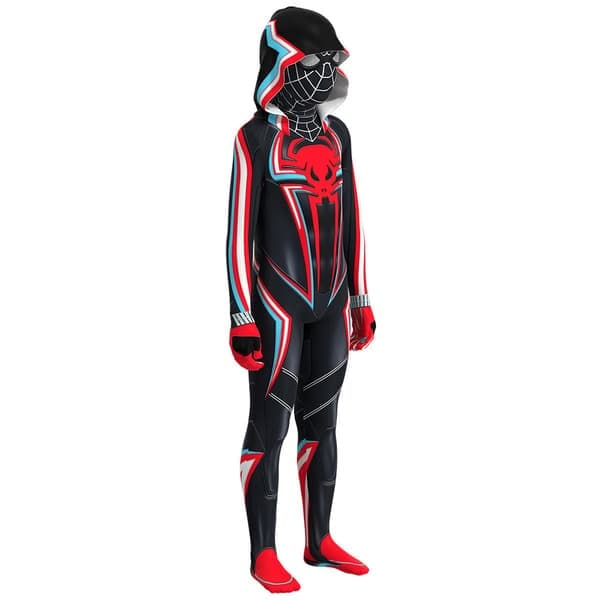 Halloween Spiderman Cosplay Kostym Barnens Dag Barn Cosplay, Storlek 130cm 130cm