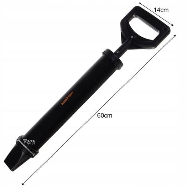 Sementfugepistol, håndpumpe, svart