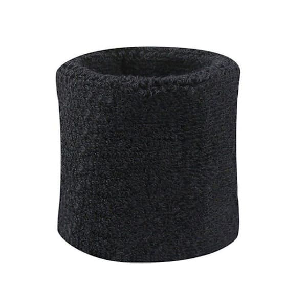 Dubbelpack Korta Svettband för Anklar - 8cm, Svart, Multifärgad Träningstillbehör black