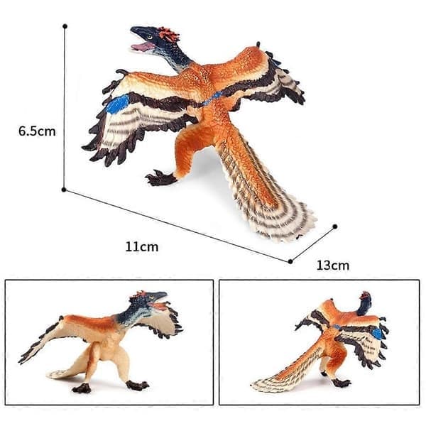 Archaeopteryx Dinosaurlegetøj Realistisk Dyremodel Pædagogisk Børnegave