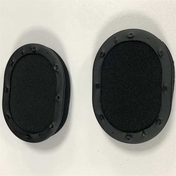 Øreputer kompatible med Razer BlackShark V2/V2 Pro hodetelefoner, erstatningsputer 1 par svarte Razer BlackShark V2 / V2 Pro
