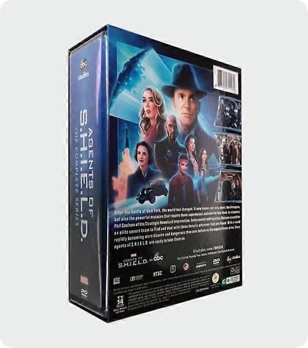 Boks sæt Agents-Of-S.H.I.E.L.D. Sæson 1-7 32 DVD Komplet TV-serie Engelsk Version