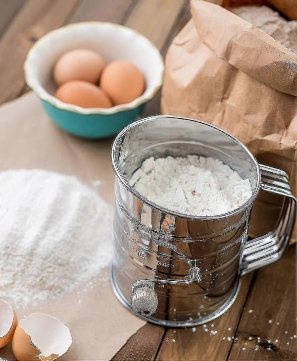 Melmelsikt i rustfritt stål, 3 kopper