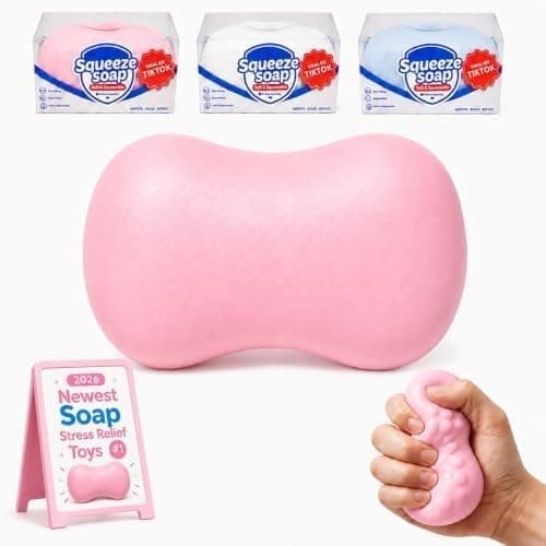 Rapeat saippuapidikkeet helmisisällöllä, Rapeat saippuapidikkeet, Saippua vaaleanpunainen Soap Pink