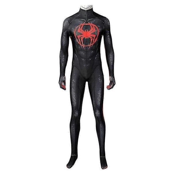 Spiderman Miles Morales Haalariasu Cosplay-asu Kuvan Väri, Koko 190 190