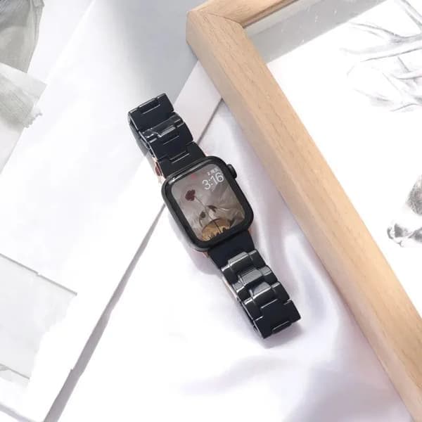 Urrem til Apple Watch 38mm 40mm 41mm, Perlehvid peal white 38mm 40mm 41mm
