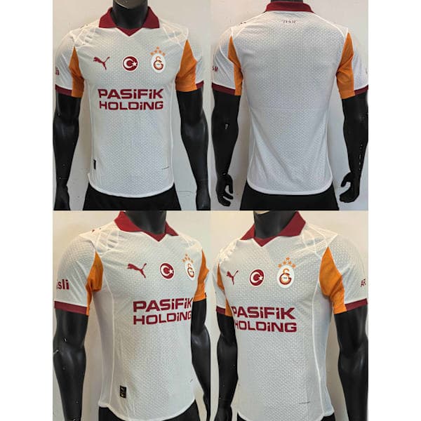 25-26 Galatasaray SK Hvit Spillertrøye S-2XL Hvit M M