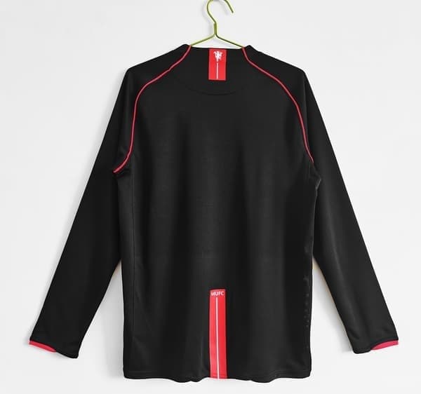 Retro Legend 07-08 Manchester United Bortetrøye Lang, Ferdinand NR.5, Størrelse S Ferdinand NO.5 S