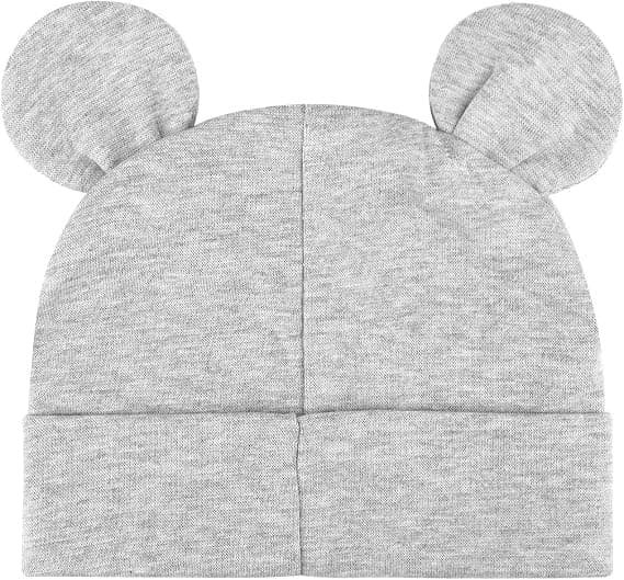 4-pack Babyhatt Mjuk Söt Stickad Mössa för Spädbarn Pojkar Småbarnsmössa Beanies