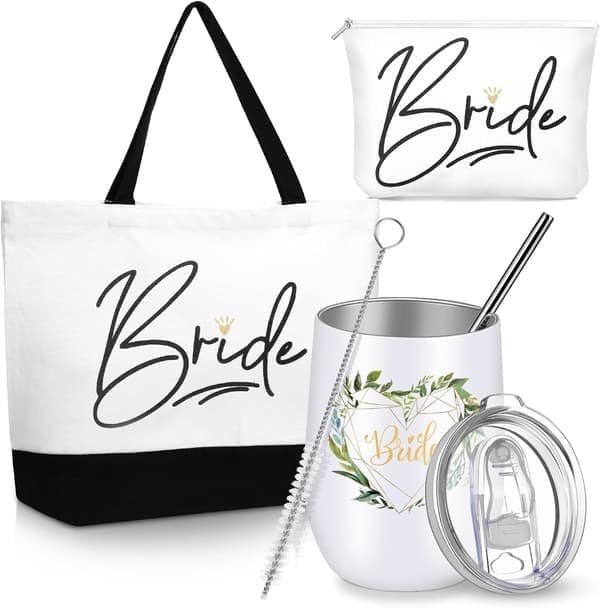3 Stykker Brudegaver til Bryllup og Forlovelse