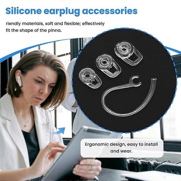 Gel ørekrok for Plantronics 925 975