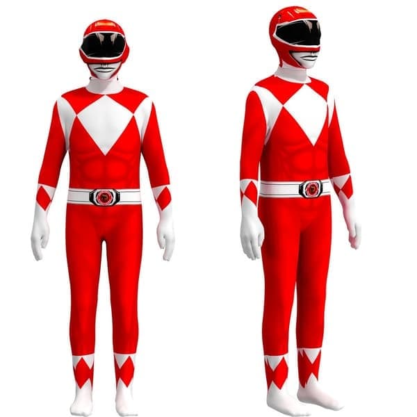 Power Rangers kostumer til børn og voksne, rollespilskostumer til fester, Halloween fødselsdagsgaver, blå, størrelse 150 blue 150