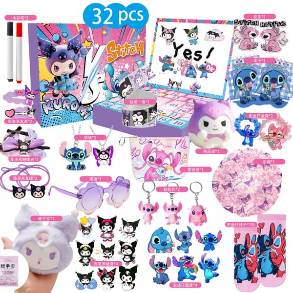 Sanrio Julekalender 24 Dager - 2 Stitch 2 Stitch