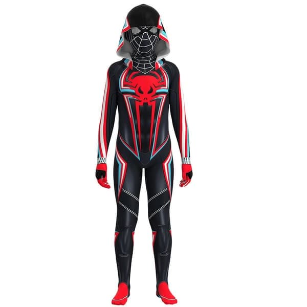 Halloween Spiderman Cosplay Kostym Barnens Dag Barn Cosplay, Storlek 140cm 140cm