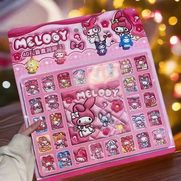 Kuromi Mystery Lucky Draw Box - 40 plasser Capybara 4 40 Slots Capybara 4