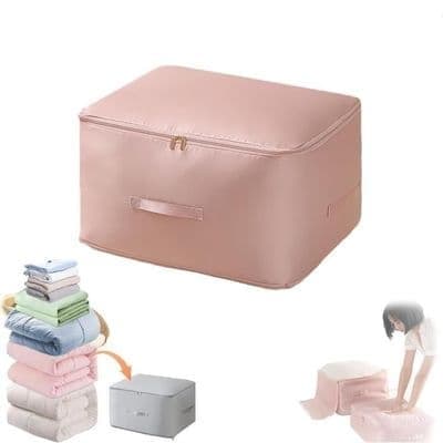 Selvkomprimerende Organizer, Nylon Oppbevaringspose, 54x42x60cm, Rosa, Unisex