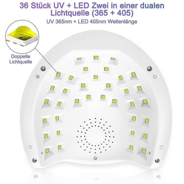 LED UV neglelampe, 150W neglelampe LCD-skærm neglelakstørrer