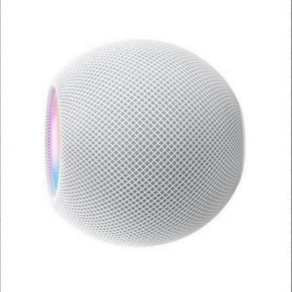 Mini Smart Bärbar Subwoofer Bluetooth-högtalare, tillgänglig i vit