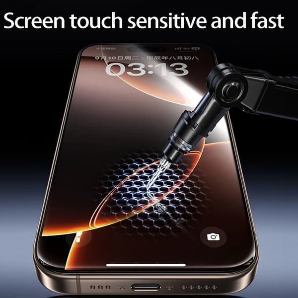 Skärmskydd i härdat glas för iPhone 15 Pro Max, 1 st iPhone 15 Pro Max 1Pcs