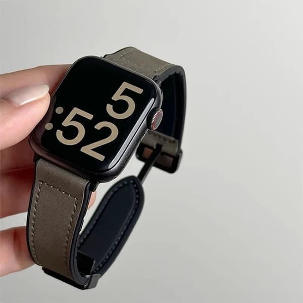 Silikone urrem til Apple Watch 38mm 40mm 41mm, Sort Black 38mm 40mm 41mm