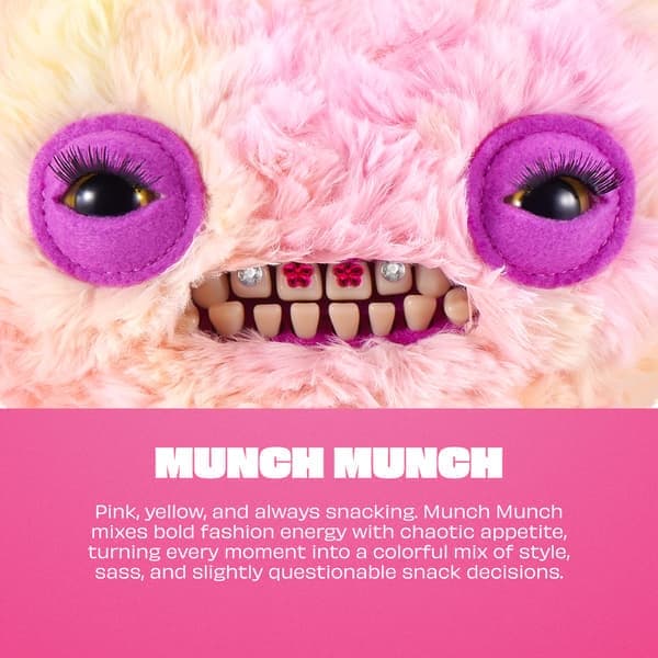 Fuggler Baddies Fuggs 9 tommer (Munch) av ZURU, Munch Munch Munch Munch