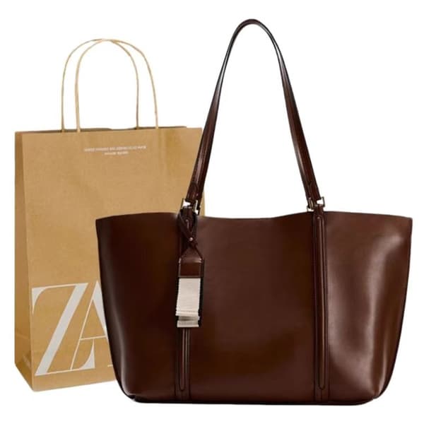 ANNMUU Stor Mulepose Shopper - Sort Mulepose Black Tote