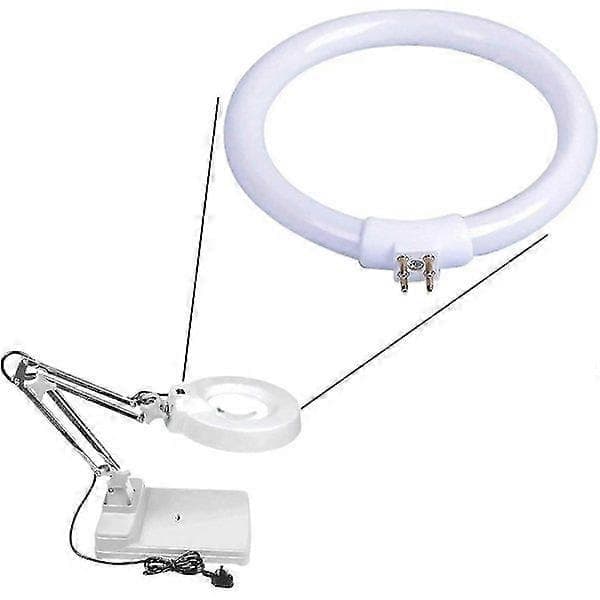T4 12W Rund Lysrör, Lampglasrör, Förstoringsglas Lampglasrör