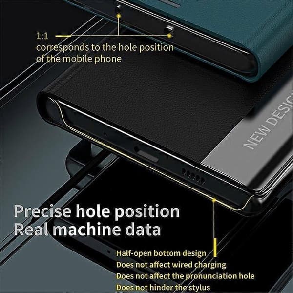 Kompatibel med Honor Magic7 Lite 5G-deksel Anti-fall skinntelefondeksel med stativ, himmelblå Sky Blue