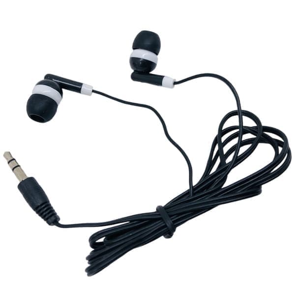 3,5 mm In-Ear Kablede Høretelefoner til Smartphone Høretelefoner Kraftfuld Lyd Bas Støjreducerende Multifunktionel Høretelefon, Sort Black