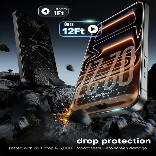 Karkaistu lasinen näytönsuoja iPhone 13 Mini -puhelimelle, teräväpiirto iPhone 13 mini High Definition
