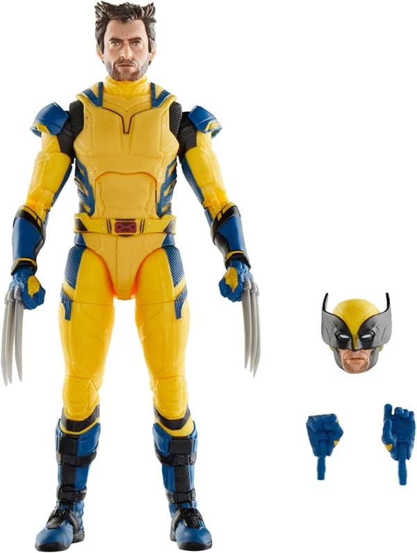 Marvel Legend Deadpool, Deadpool og Wolverine samleobjekter 6-tommers (omtrent 15,2 cm) bevegelige statuer