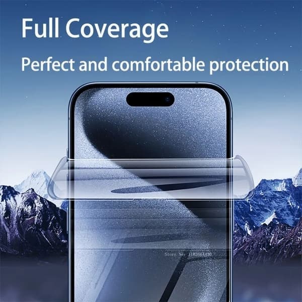 Hydrogel-skjermbeskytter for iPhone 13 Mini, 4 stk. hydrogelfilm iPhone 13 Mini 4Pcs Hydrogel Film
