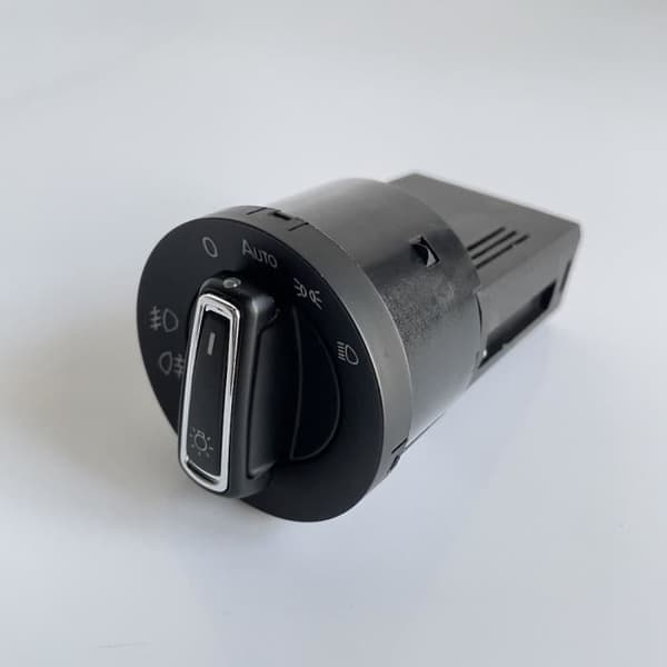 Hovedlysbryter med sensor, integrert automatisk lys, for VW Polo 9N 6R Golf 4 Jetta Mk4 Passat B