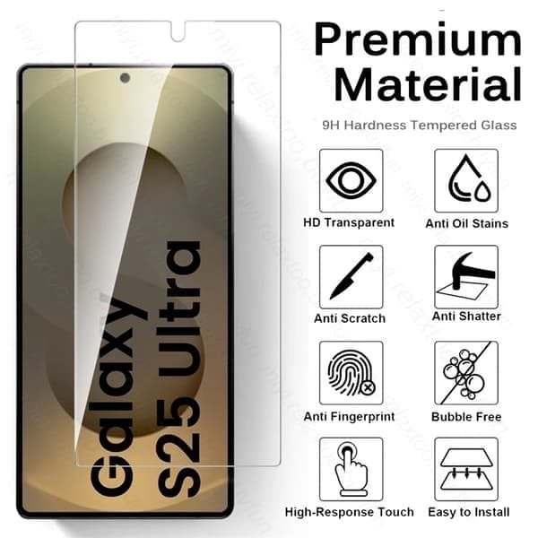 Skærmbeskyttelse til Samsung S25 Plus, 4 stk. 4Pieces For Samsung S25 Plus