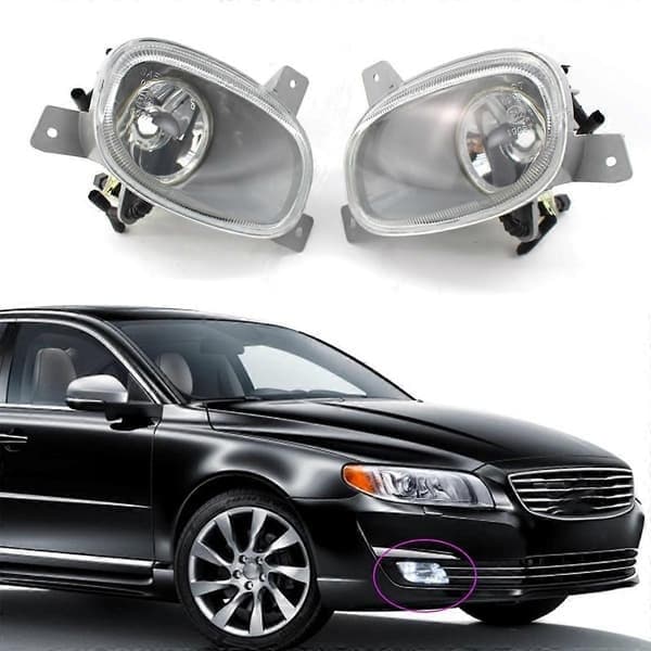 Tåkelykt for Volvo S80 1999-2006 Frontfanger Tåkelykt Hovedlykt 8620224 8620225 Biltilbehør