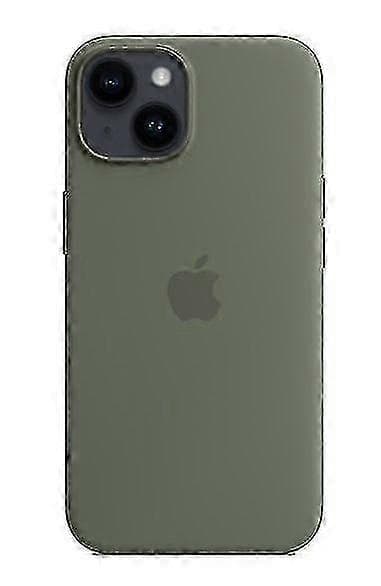 Silikonskal Kompatibelt med iPhone 14 - Mjuk Touch, Stötsäkert, Slimmat Skyddsskal Olive