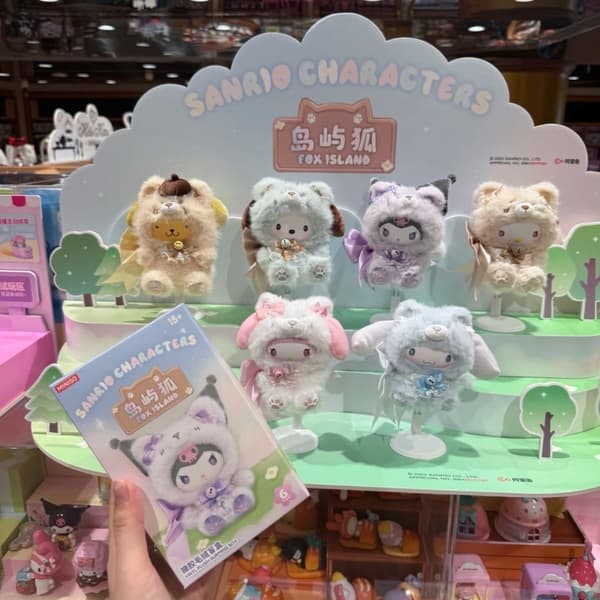 Sanrio Blind Box samlarleksak - 6 st i förpackning 6 pc Boxed