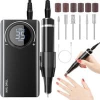 Professionel neglefil, 35000 RPM med 6 bits til manicure og pedicure