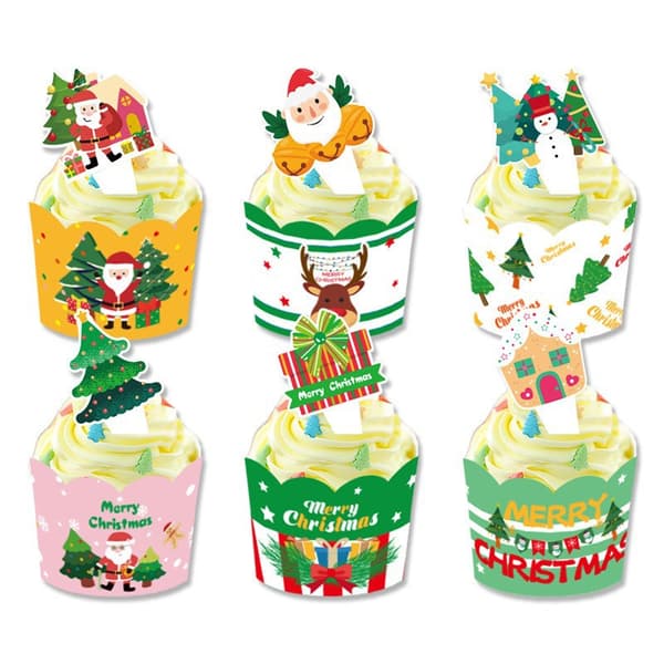 Julgransdekoration Hängande Rekvisita - Tårtset B Cake Set B