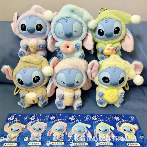 Stitch Blind Box Samlarleksak - Stitch Rosa Stitch Pink