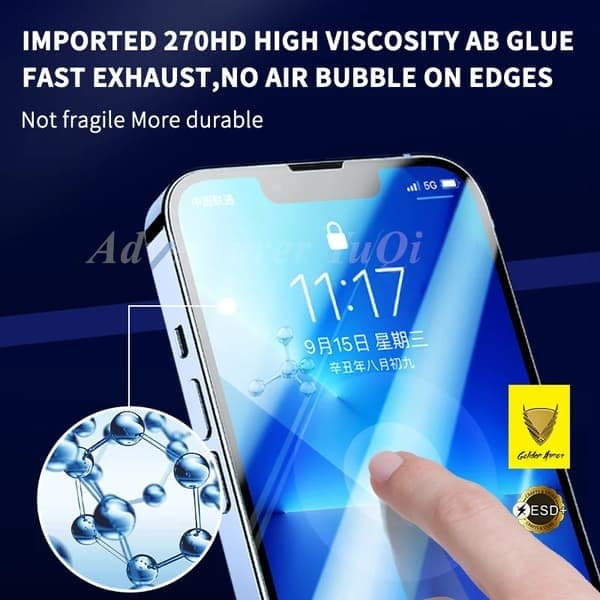 Skärmskydd i härdat glas för iPhone 12 Pro Max, i butiksförpackning in Retailer box for iph 12Pro Max