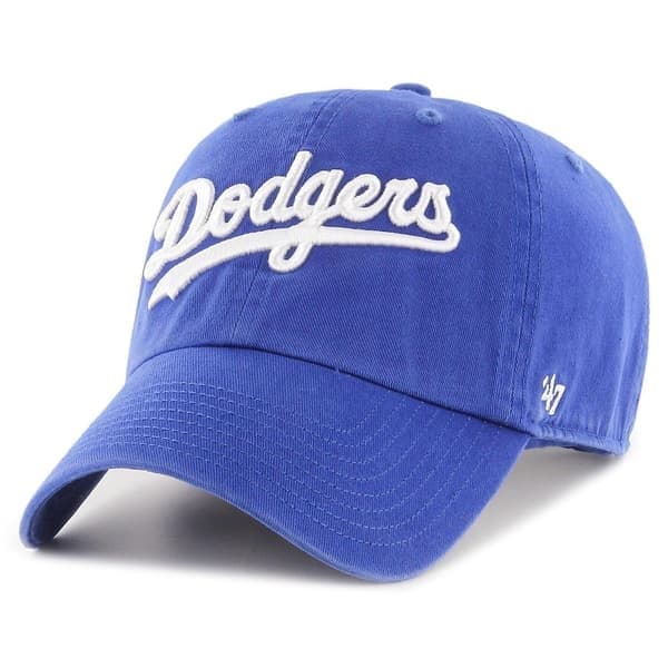47 Brand Justerbar Kasket CLEAN UP Script Los Angeles Dodgers