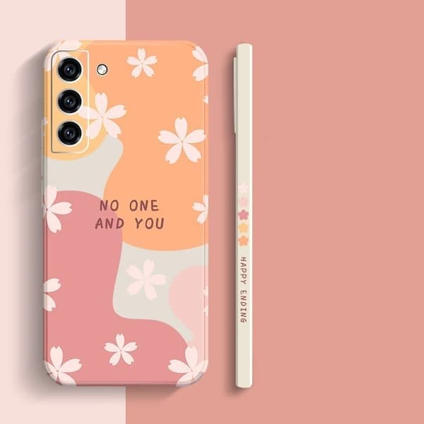 Silikondeksel til Samsung Galaxy A35 5G, blomsterdesign, 6 6 A35 5G