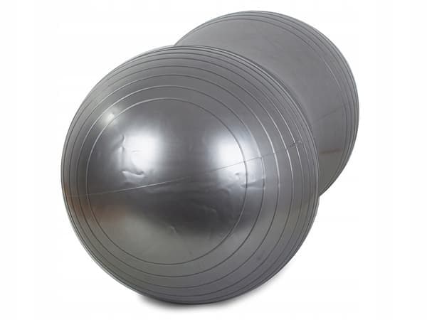 Träningsboll / Pilatesboll med pump, Jordnöt, Grön Green