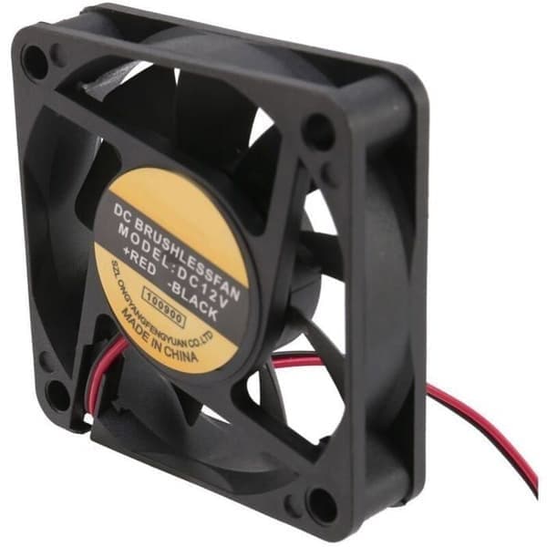 DC 12V 2-stifts 60mm X 15mm fläkt för PC-datorchassi CPU-kylare